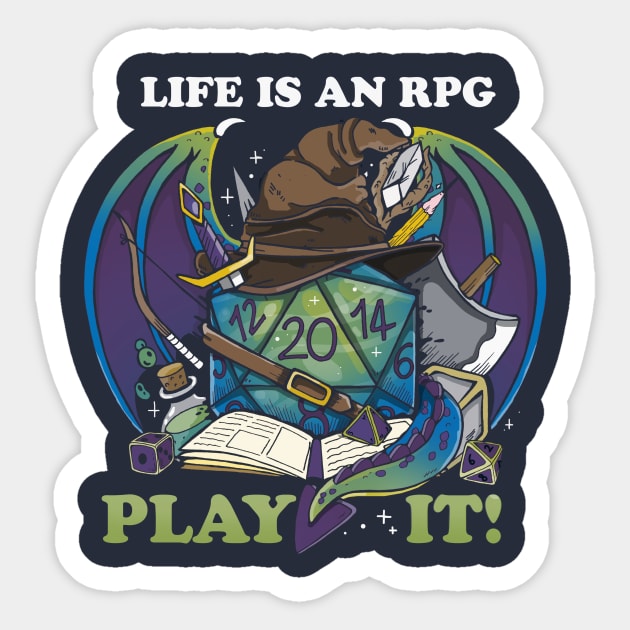 Rpg Life Sticker by Vallina84